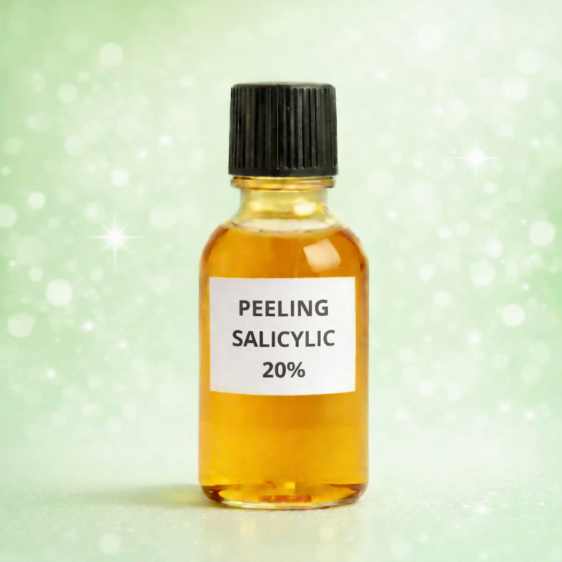 peeling acide salicylique 20%, exfoliant professionnel pour désincruster pores, réguler le sébum et améliorer texture de peau