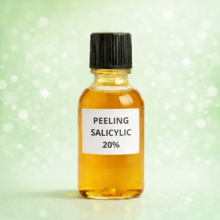 peeling acide salicylique 20%, exfoliant professionnel pour désincruster pores, réguler le sébum et améliorer texture de peau