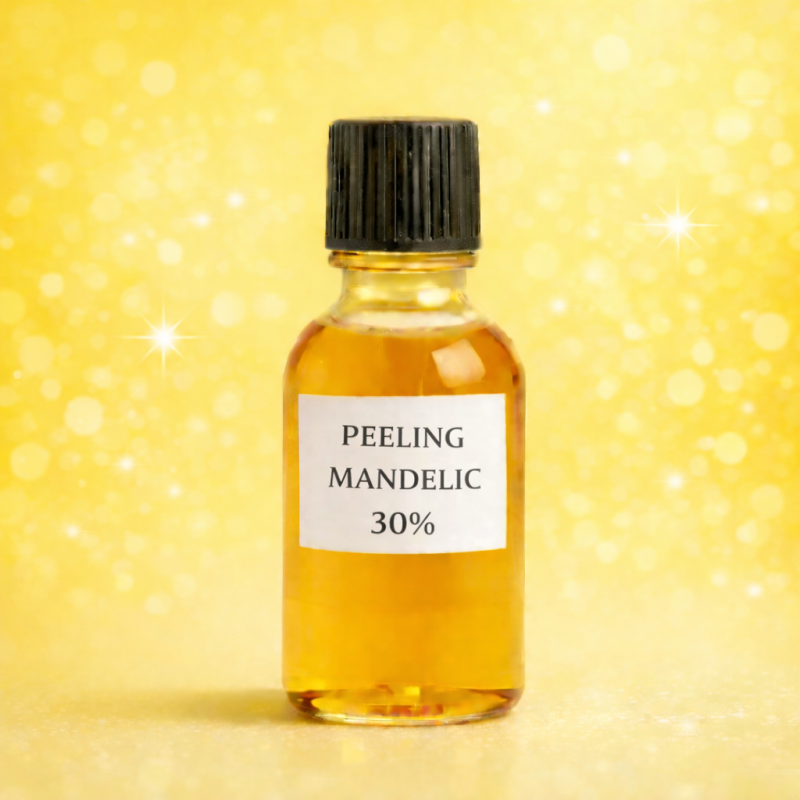 Peeling à l’acide mandélique 30% – soin exfoliant doux pour le teint terne, les taches pigmentaires et les signes de l’âge