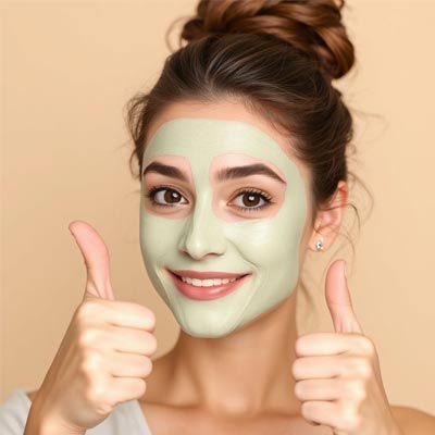 Produit de peeling visage professionnel pour soin esthétique